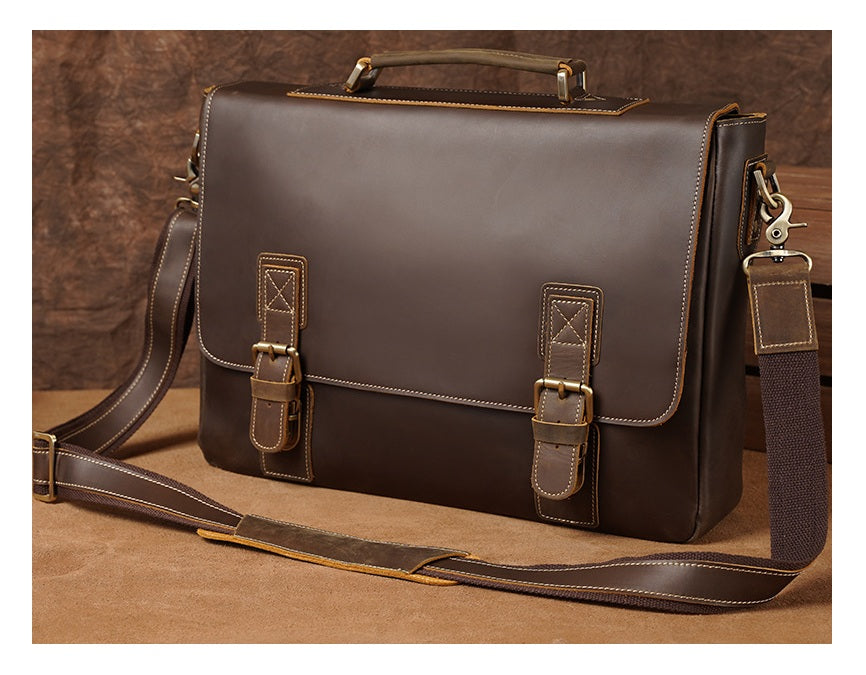 Authority Executive Leather Briefcase