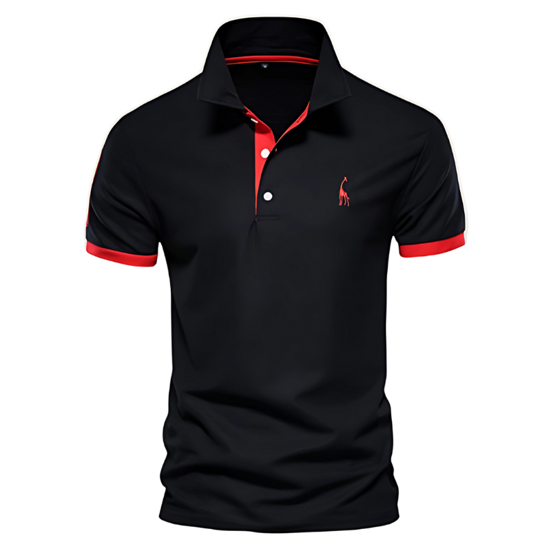 Giraffe Short-Sleeve Polo Shirt