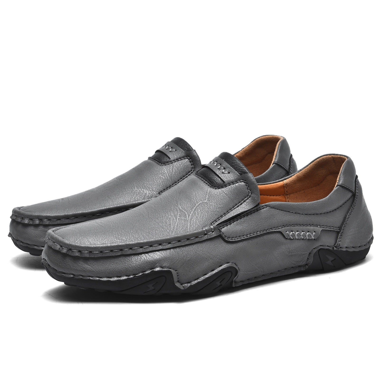 Comfort Slip-On Leather Moccasins