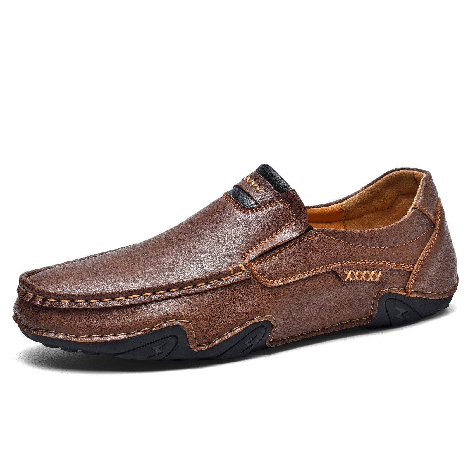 Comfort Slip-On Leather Moccasins