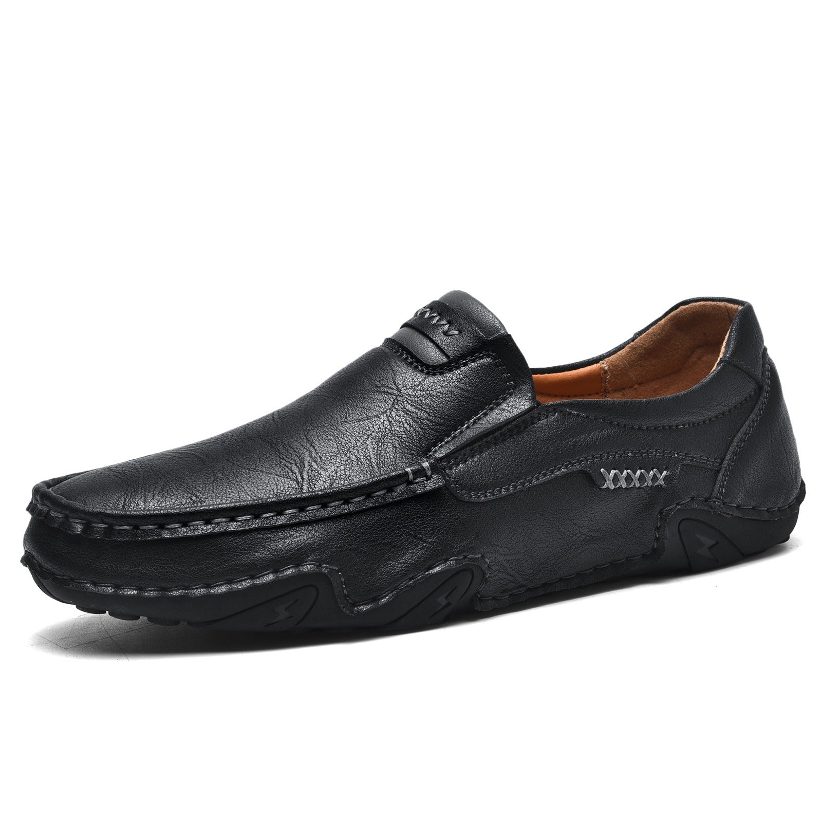 Comfort Slip-On Leather Moccasins