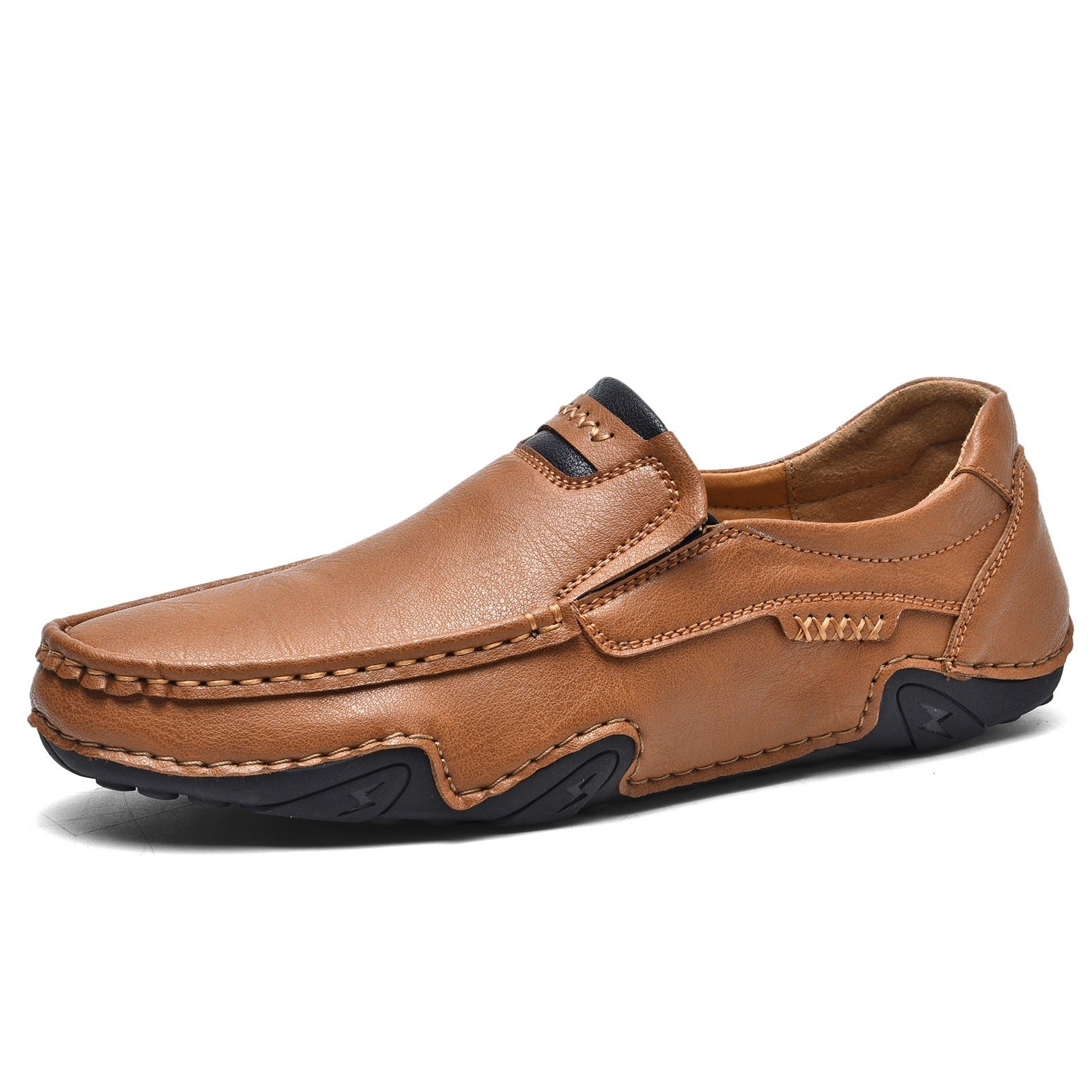 Comfort Slip-On Leather Moccasins