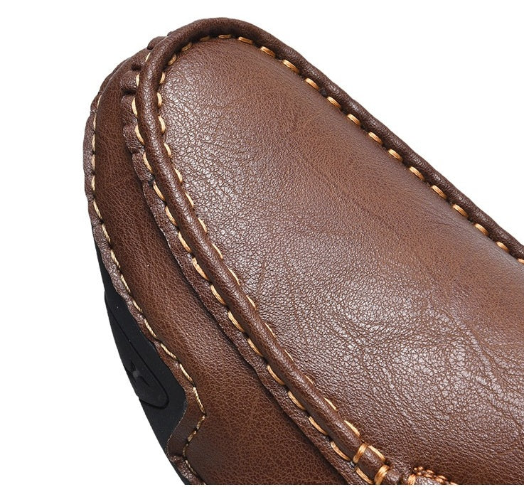 Comfort Slip-On Leather Moccasins