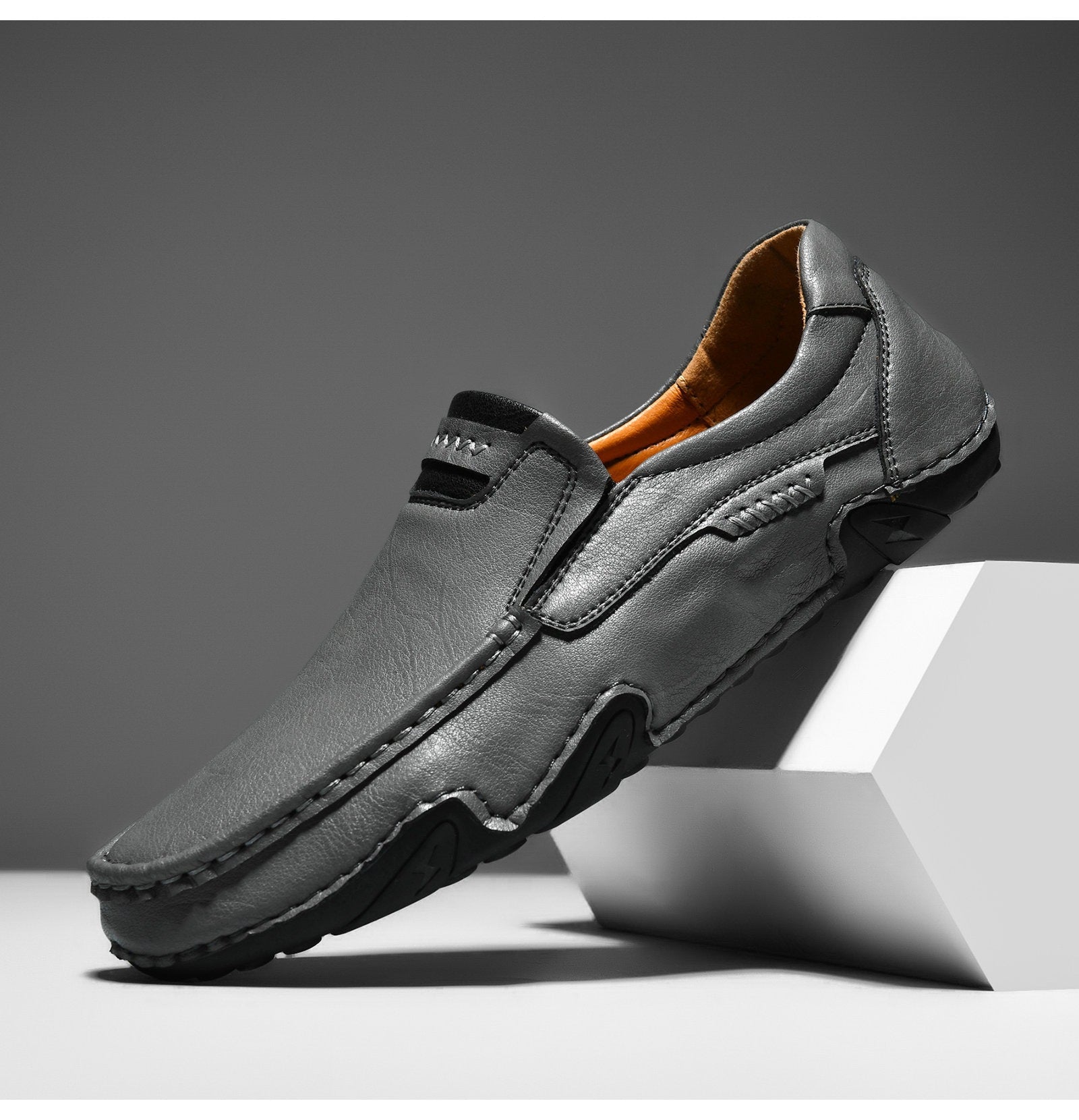 Comfort Slip-On Leather Moccasins