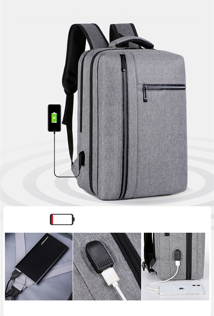CompactEase Urban Travel Waterproof Backpack