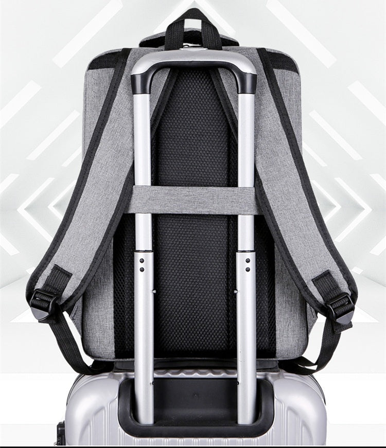 CompactEase Urban Travel Waterproof Backpack