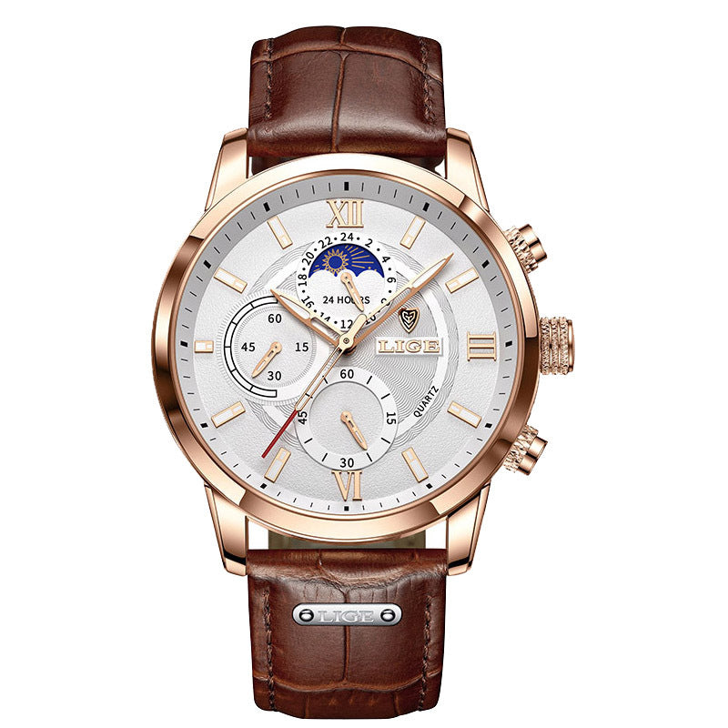 LIGE Classic Watch (Waterproof)