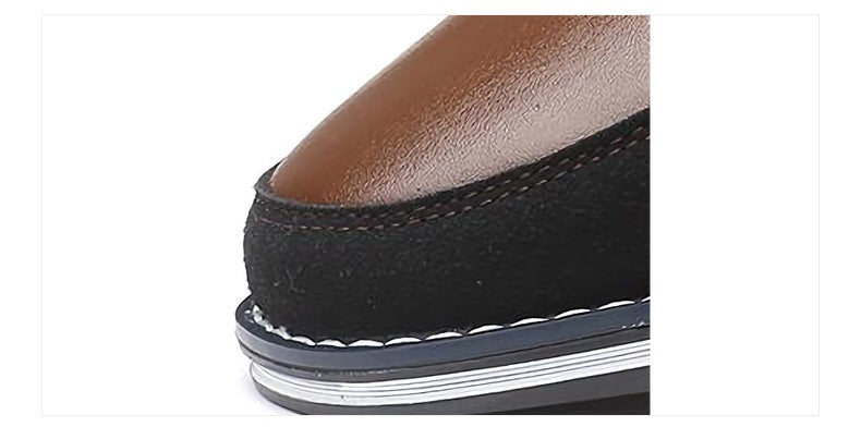 Modern Two-Tone Comfort Shoes