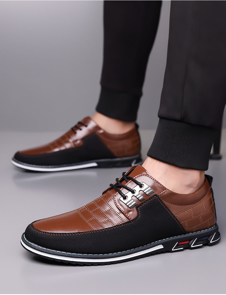 Modern Two-Tone Comfort Shoes
