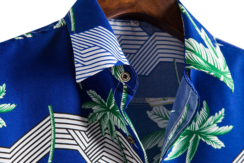 Palm Line Holiday Shirt