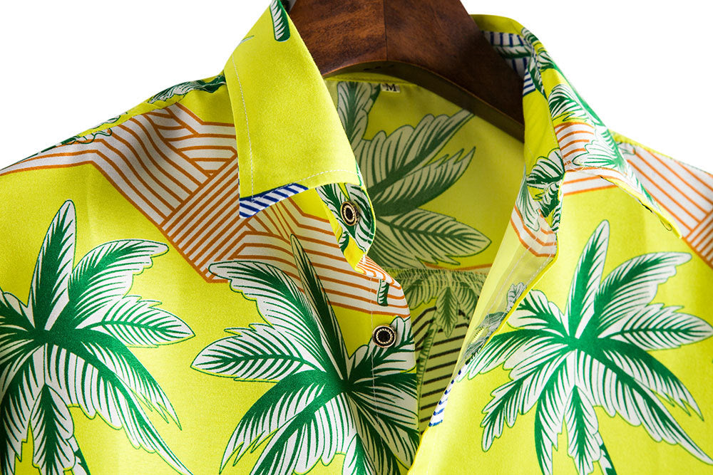 Palm Line Holiday Shirt