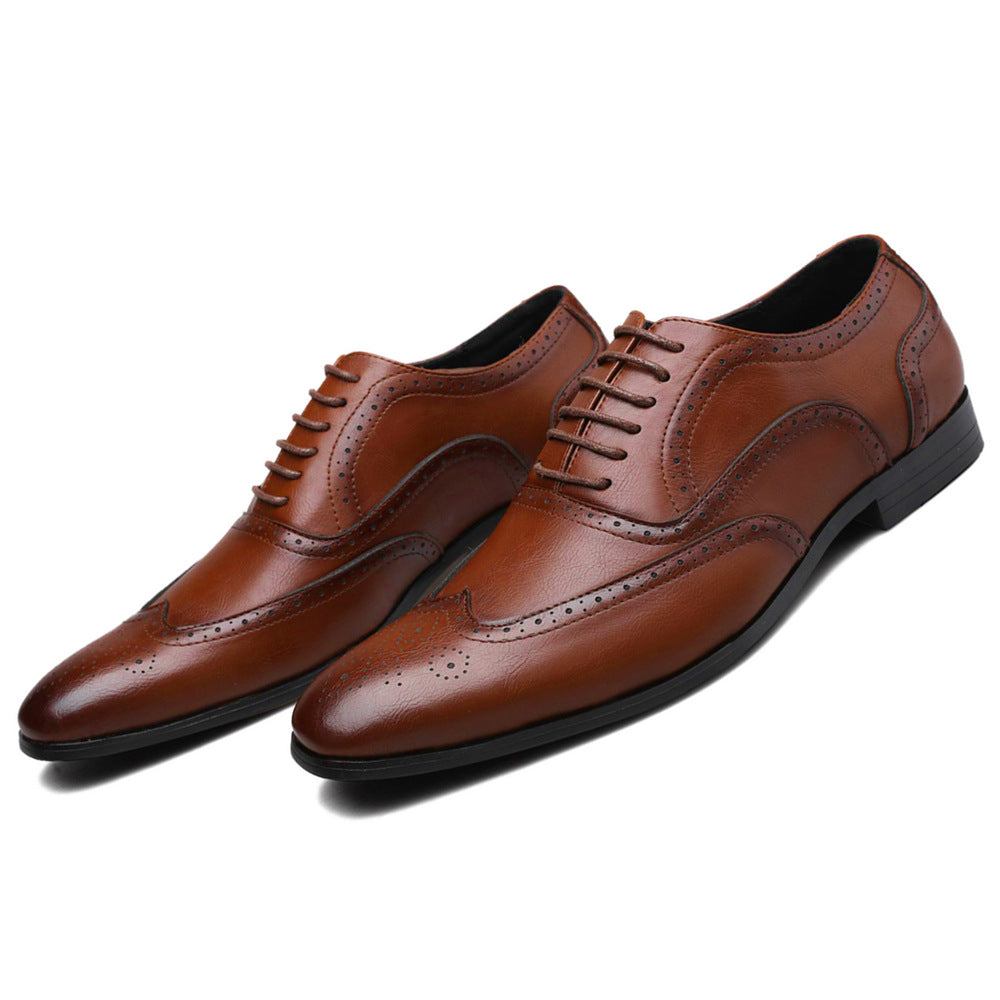 Premium Business Leather Oxford Brogues