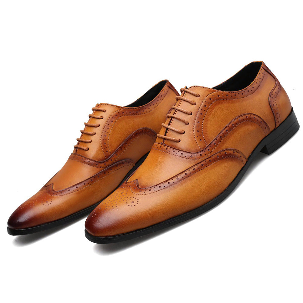 Premium Business Leather Oxford Brogues