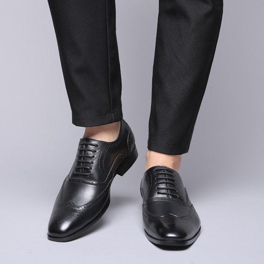Premium Business Leather Oxford Brogues