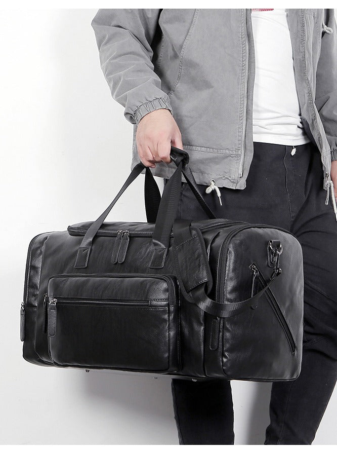 Urban Leather Duffel Bag