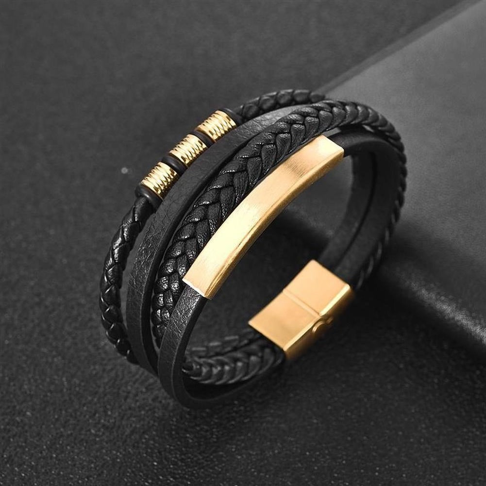 Woven Leather Bracelets