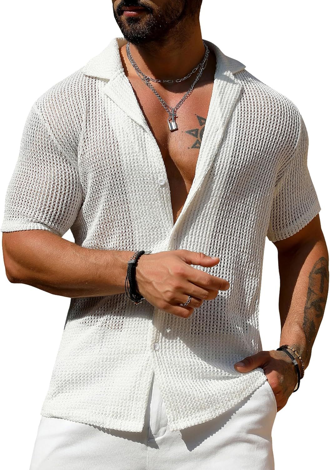 Breathable Summer Knit Shirt