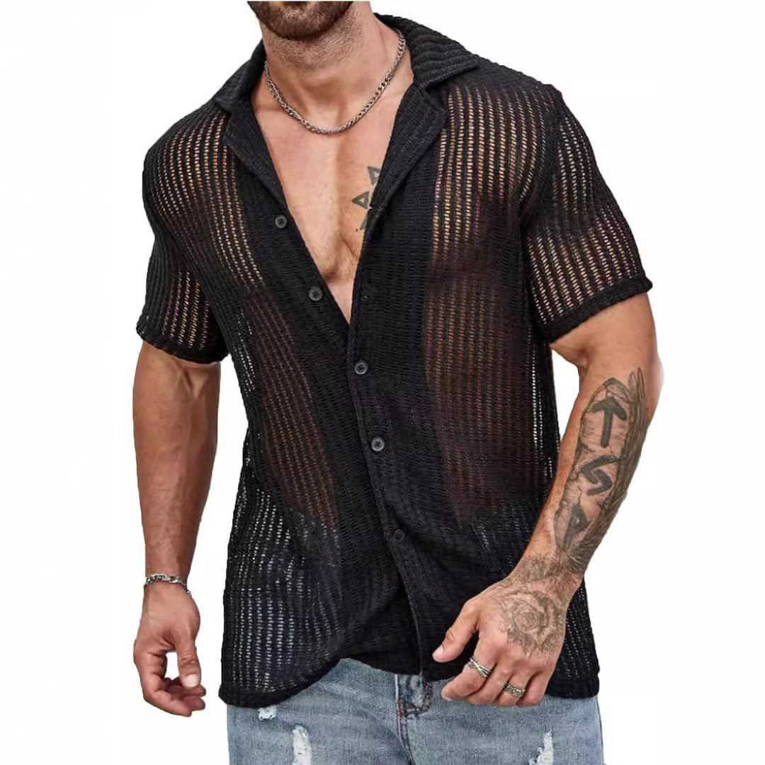 Breathable Summer Knit Shirt