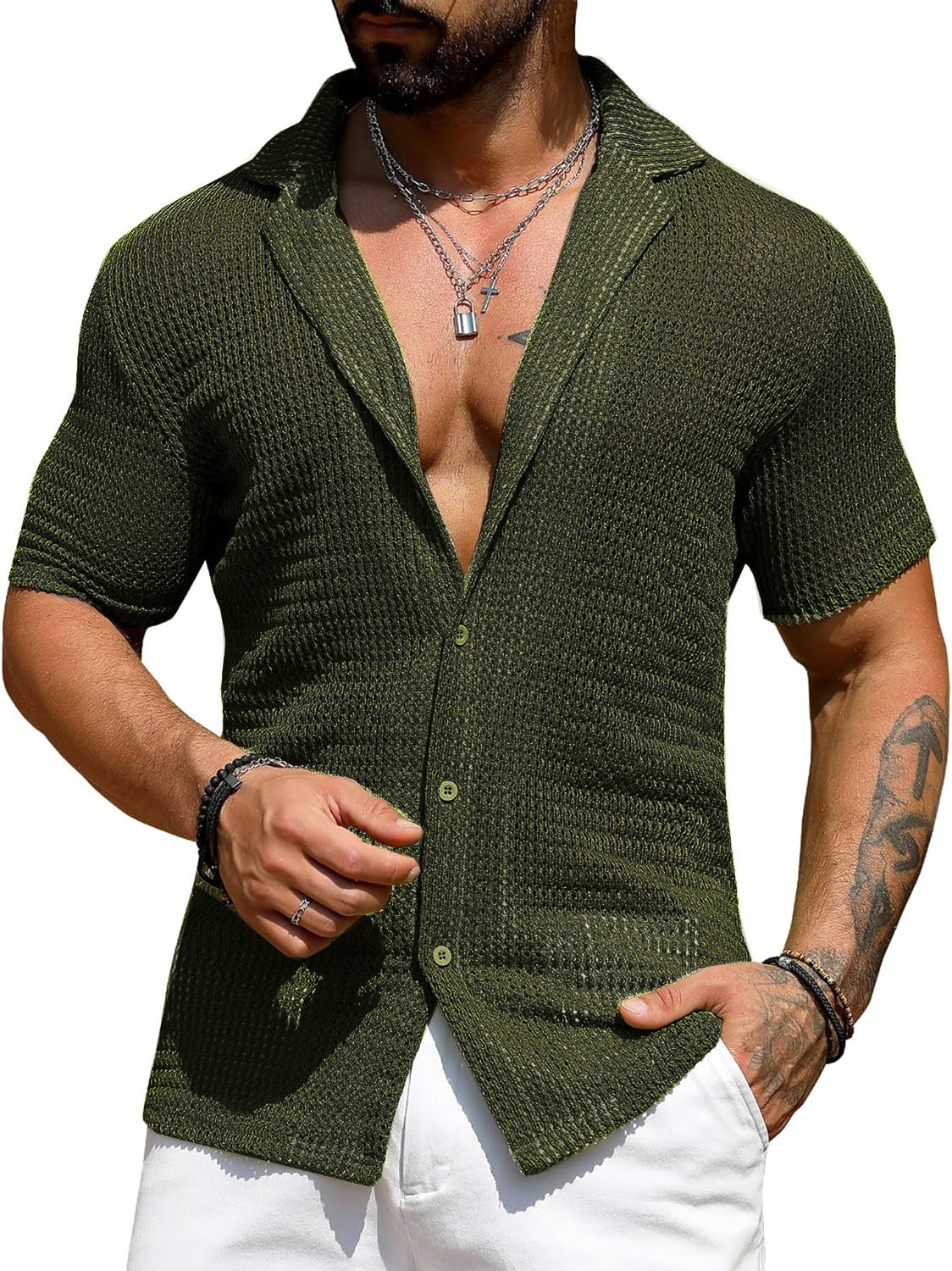 Breathable Summer Knit Shirt