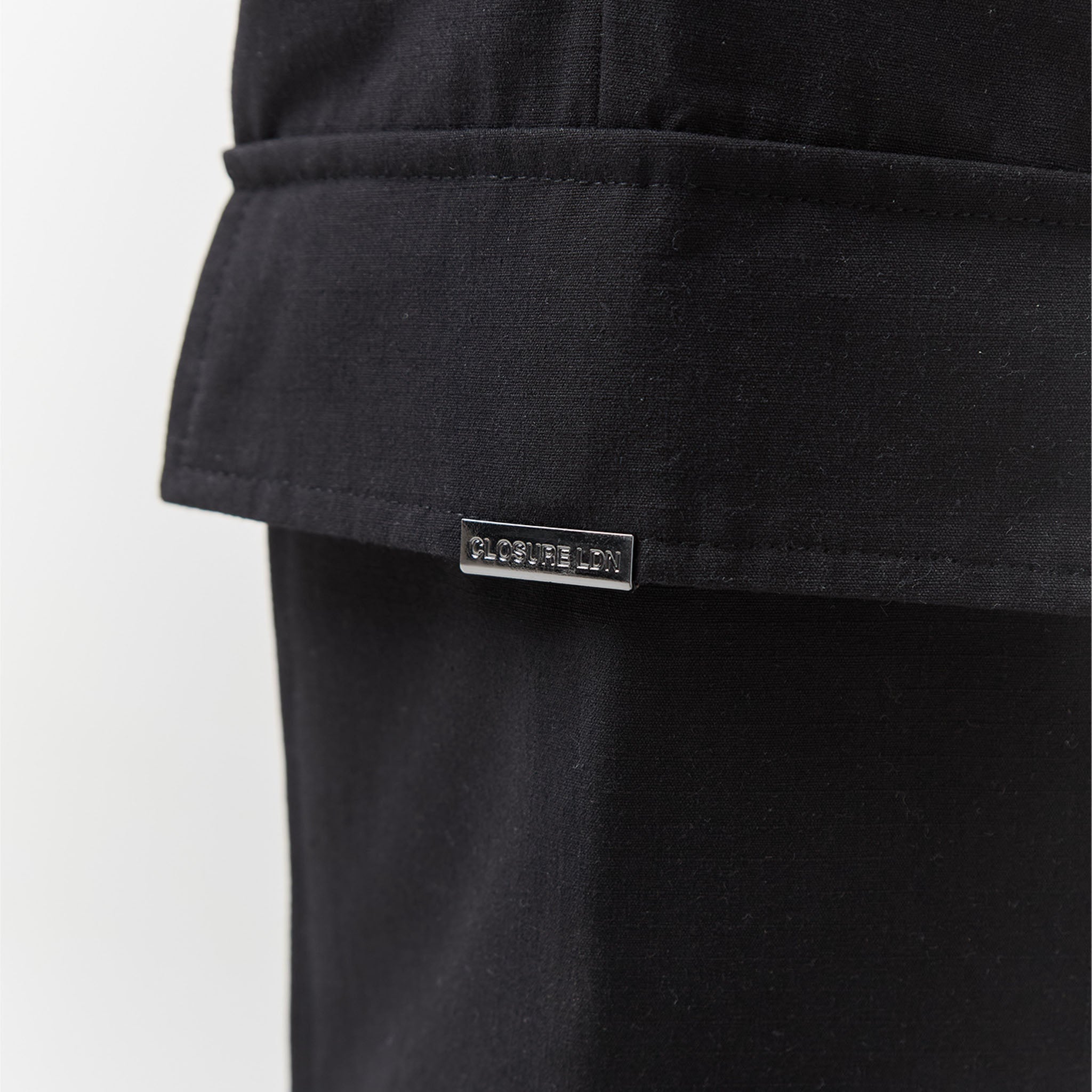 Smart Black Cargo Pant