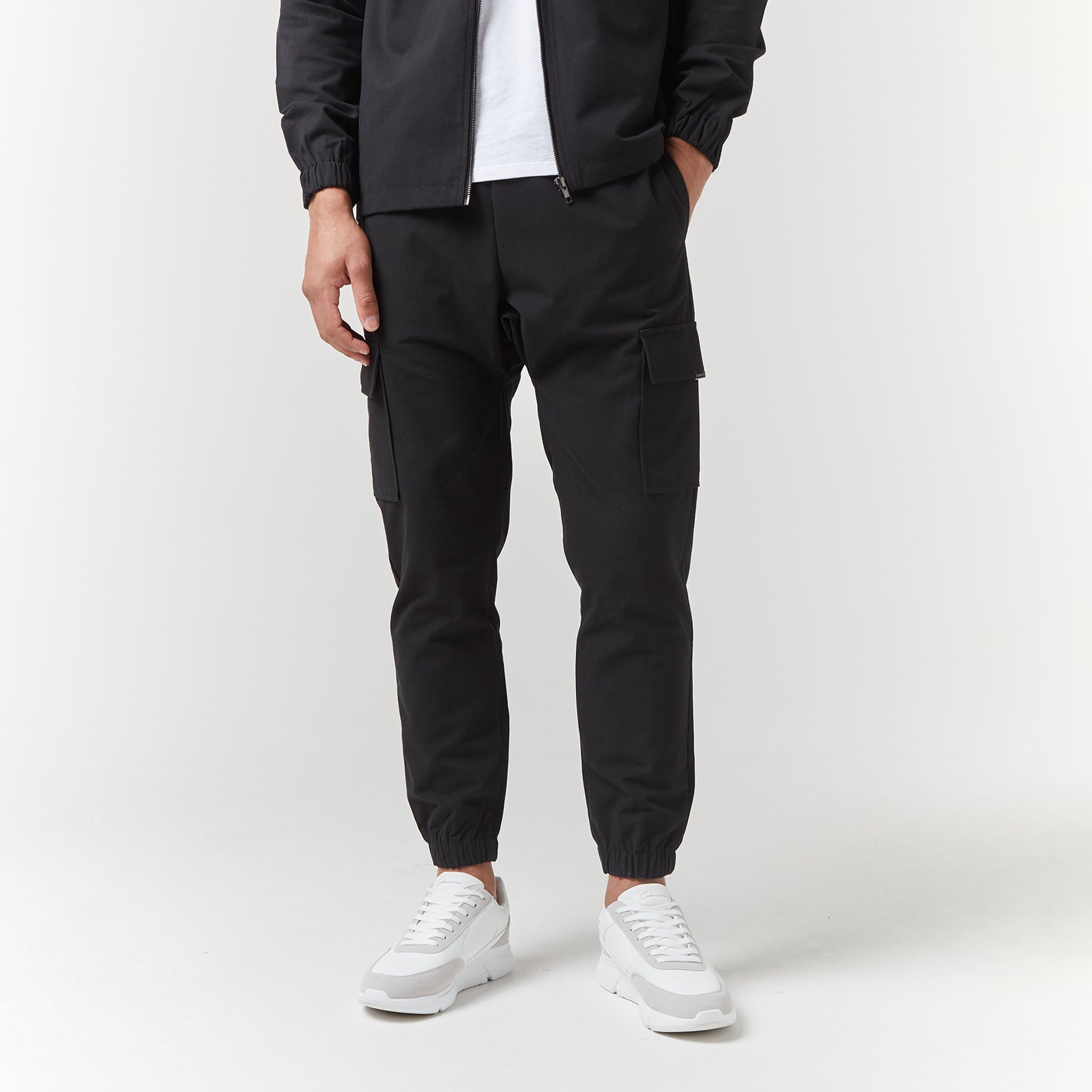 Smart Black Cargo Pant