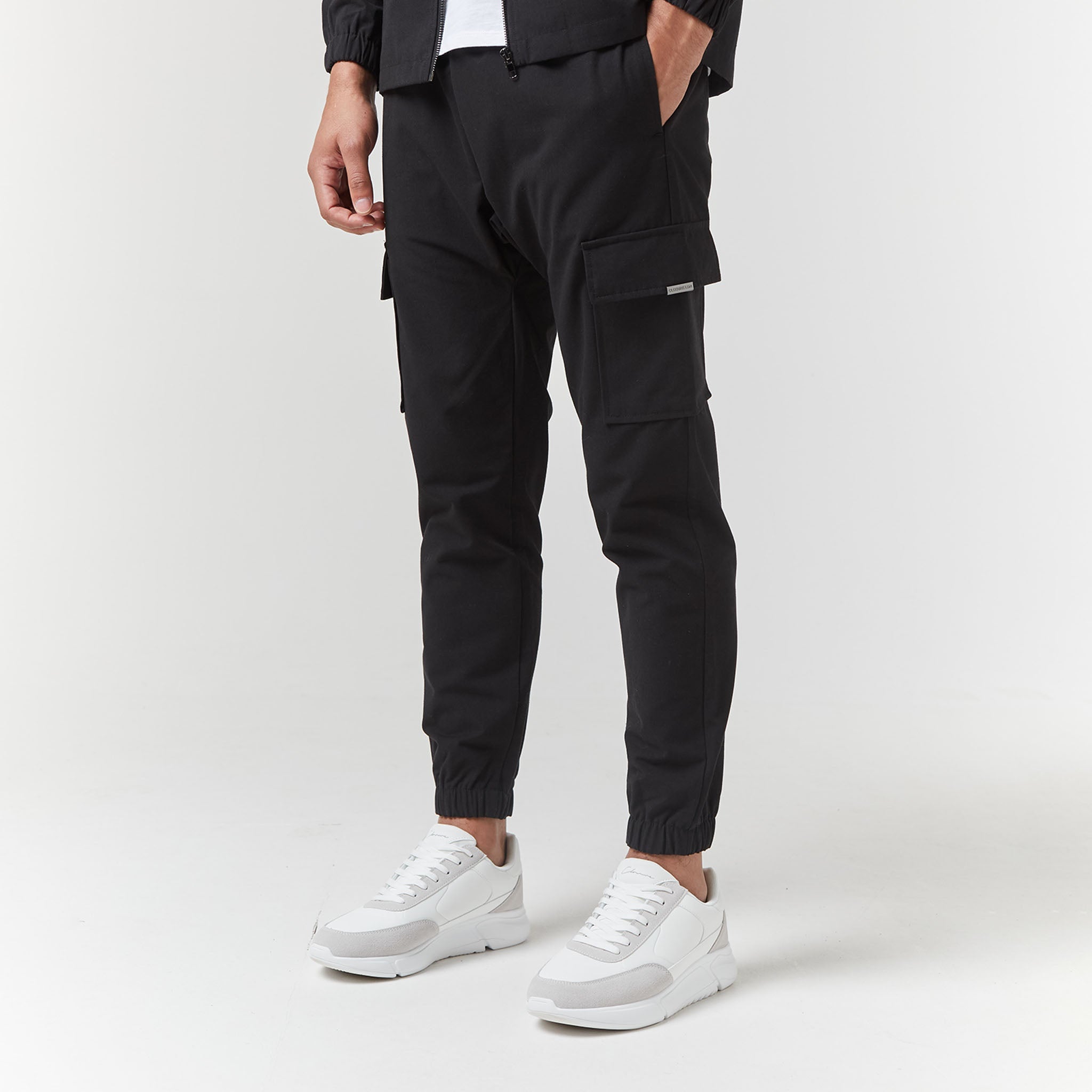 Smart Black Cargo Pant