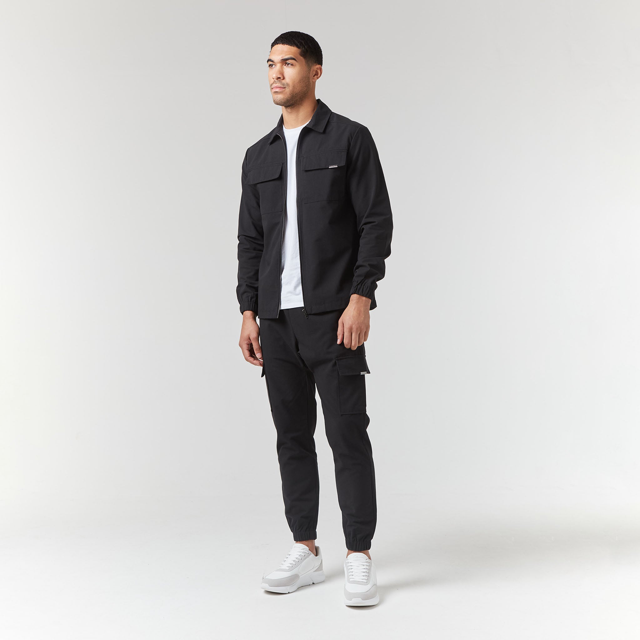 Smart Black Cargo Pant