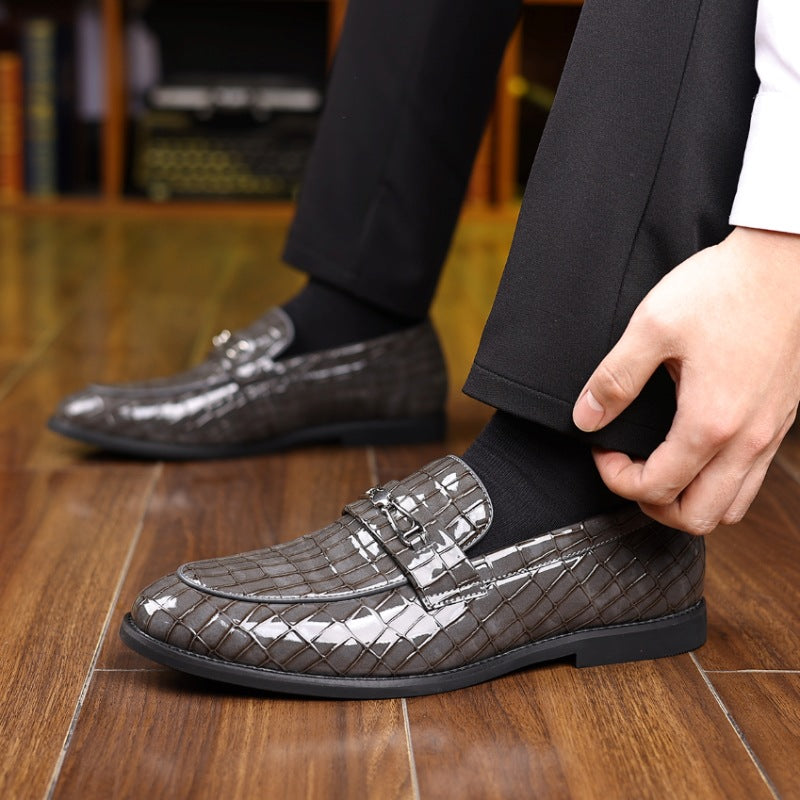 Cambridge Luxe Croc Loafers