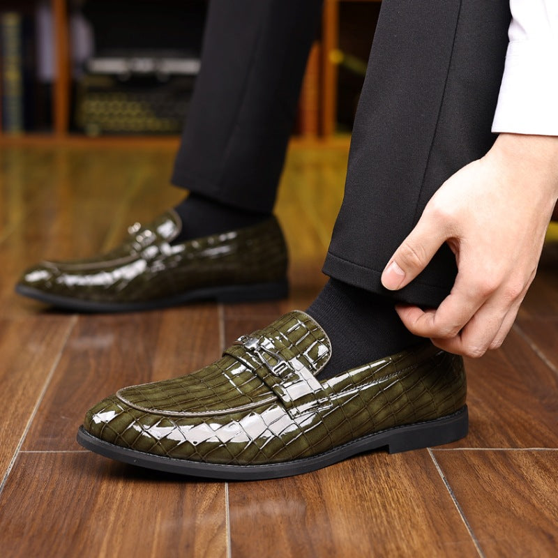 Cambridge Luxe Croc Loafers