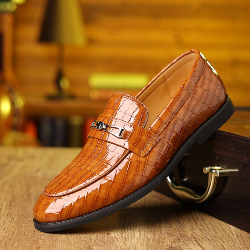 Cambridge Luxe Croc Loafers