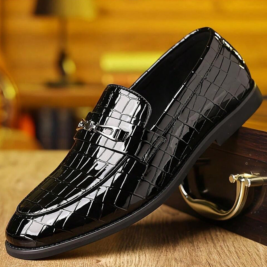 Cambridge Luxe Croc Loafers