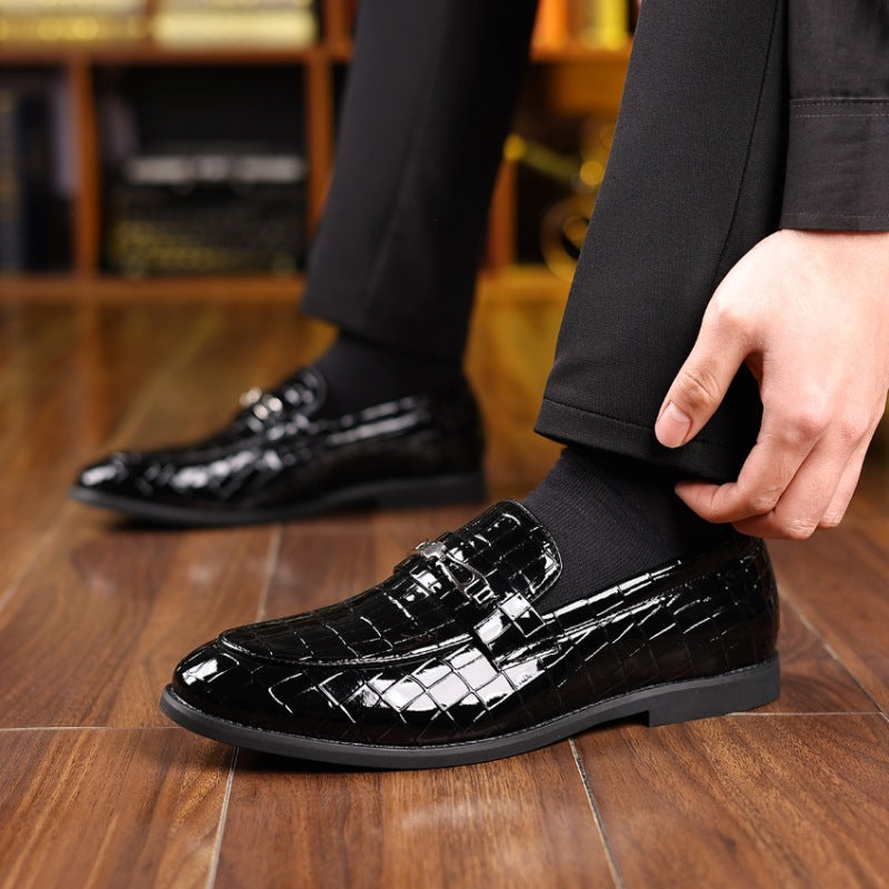 Cambridge Luxe Croc Loafers