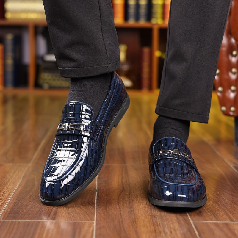 Cambridge Luxe Croc Loafers