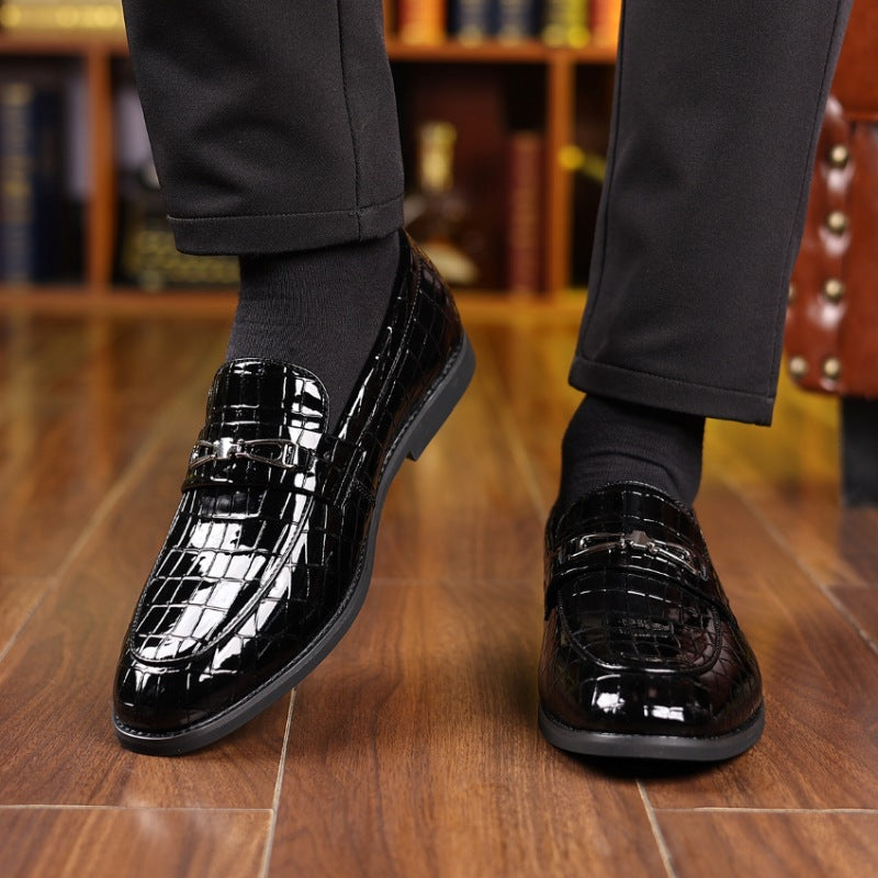 Cambridge Luxe Croc Loafers