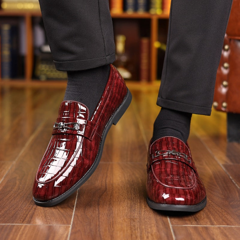 Cambridge Luxe Croc Loafers