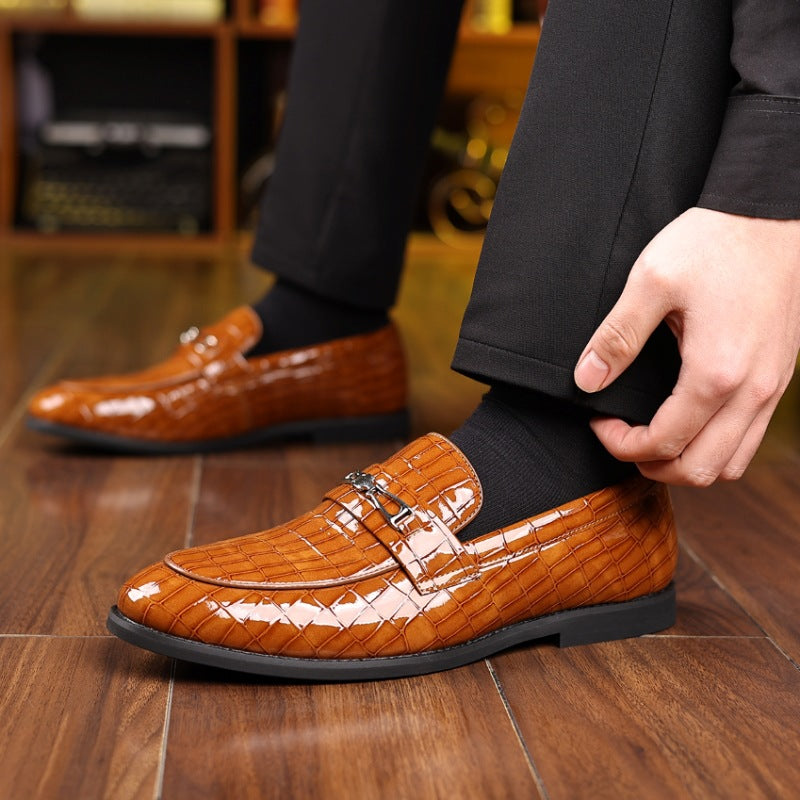 Cambridge Luxe Croc Loafers