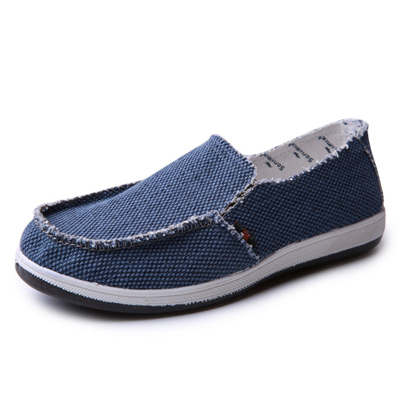 Canvas Slip-On Moccasin