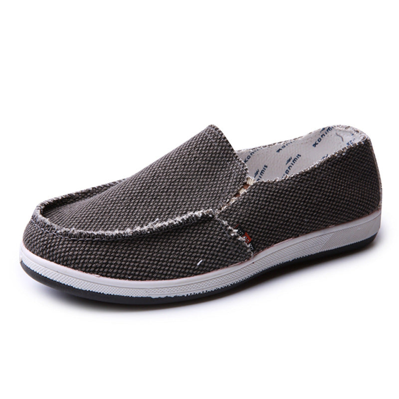 Canvas Slip-On Moccasin