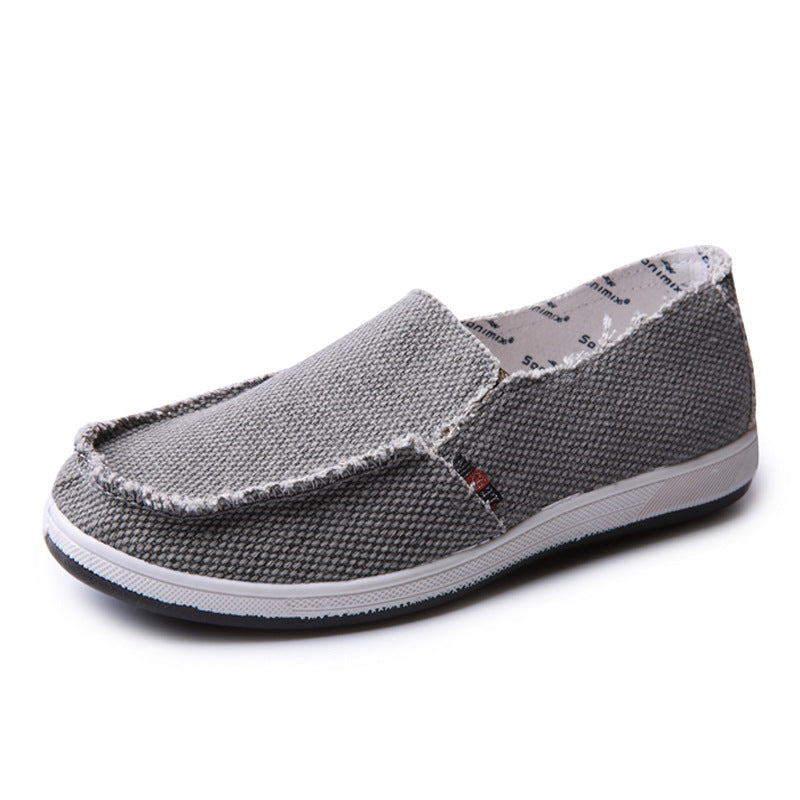 Canvas Slip-On Moccasin