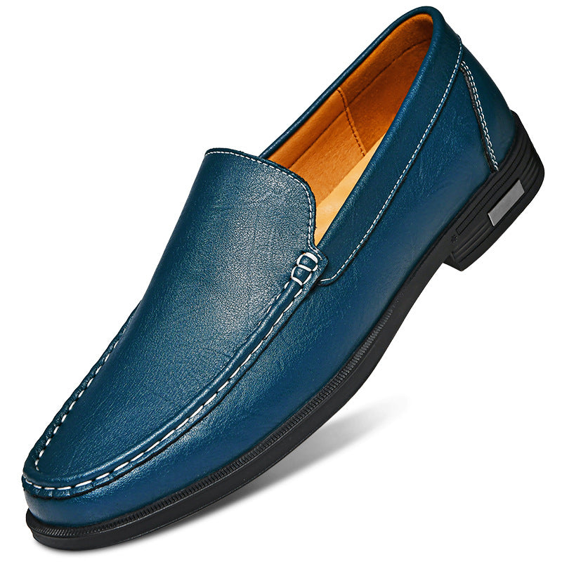 Classic Leather Slip-On Loafers