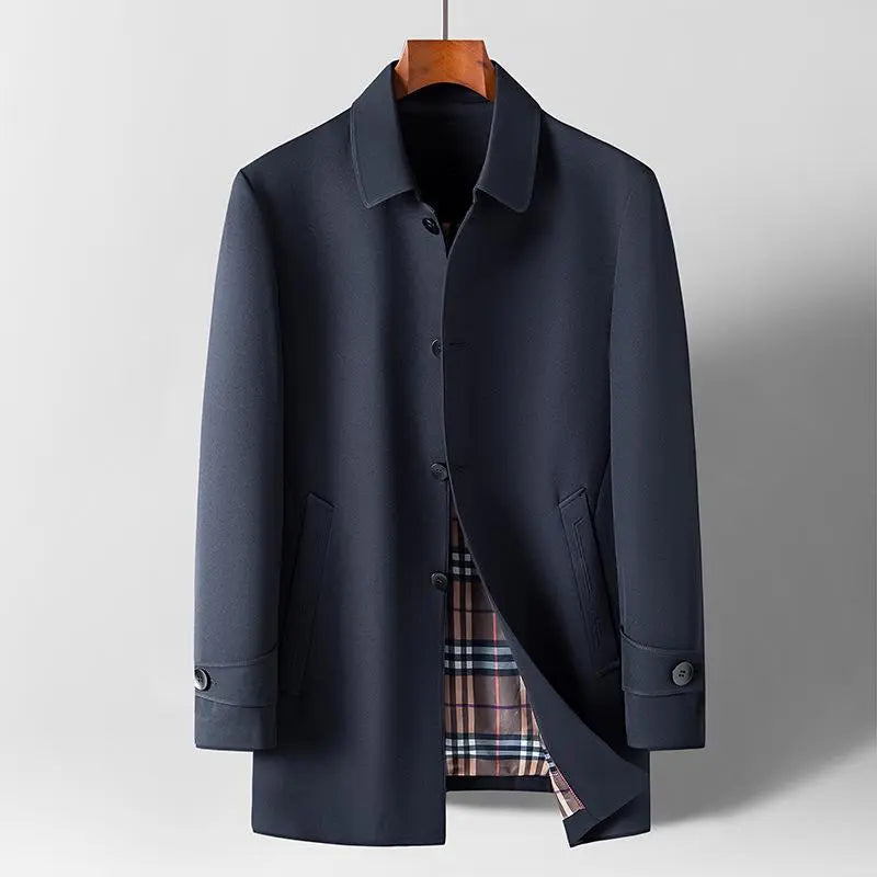 Cole™ - Stylish Checkered Coat Prestiqlo