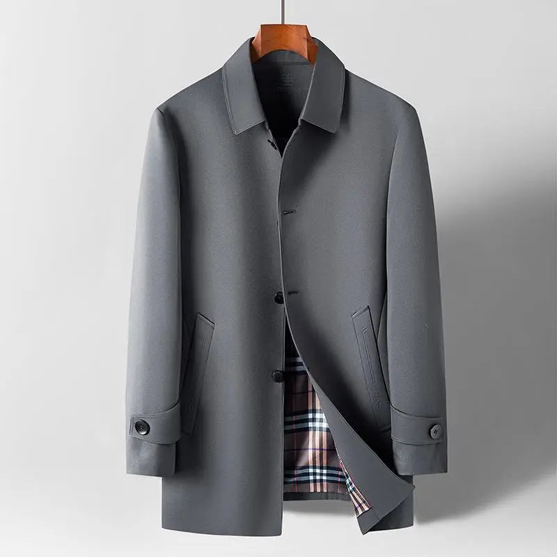 Cole™ - Stylish Checkered Coat Prestiqlo