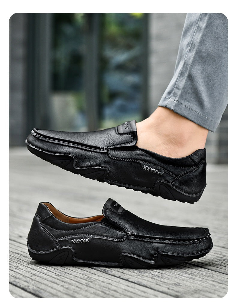 Comfort Slip-On Leather Moccasins