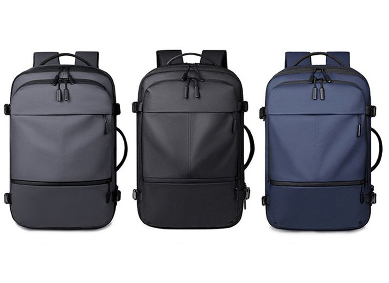 Expandable Travel Multi-Pocket Backpack
