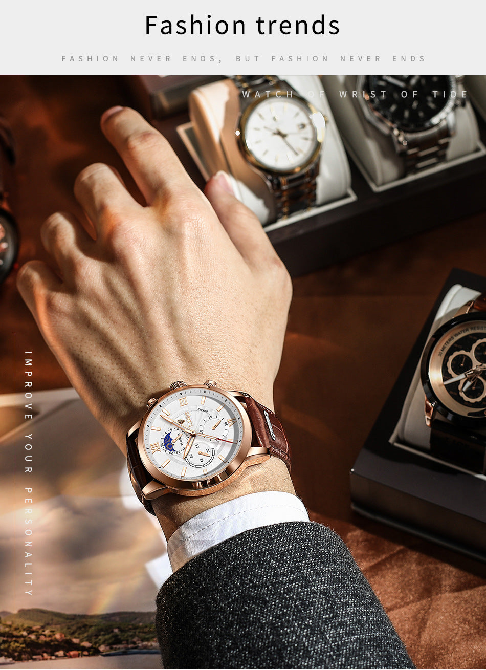 LIGE Classic Watch (Waterproof)