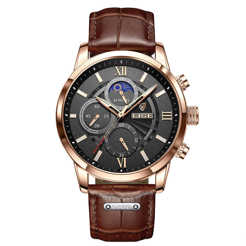LIGE Classic Watch (Waterproof)