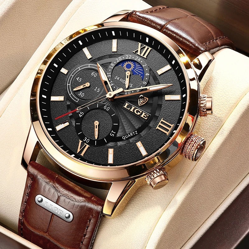 LIGE Classic Watch (Waterproof)
