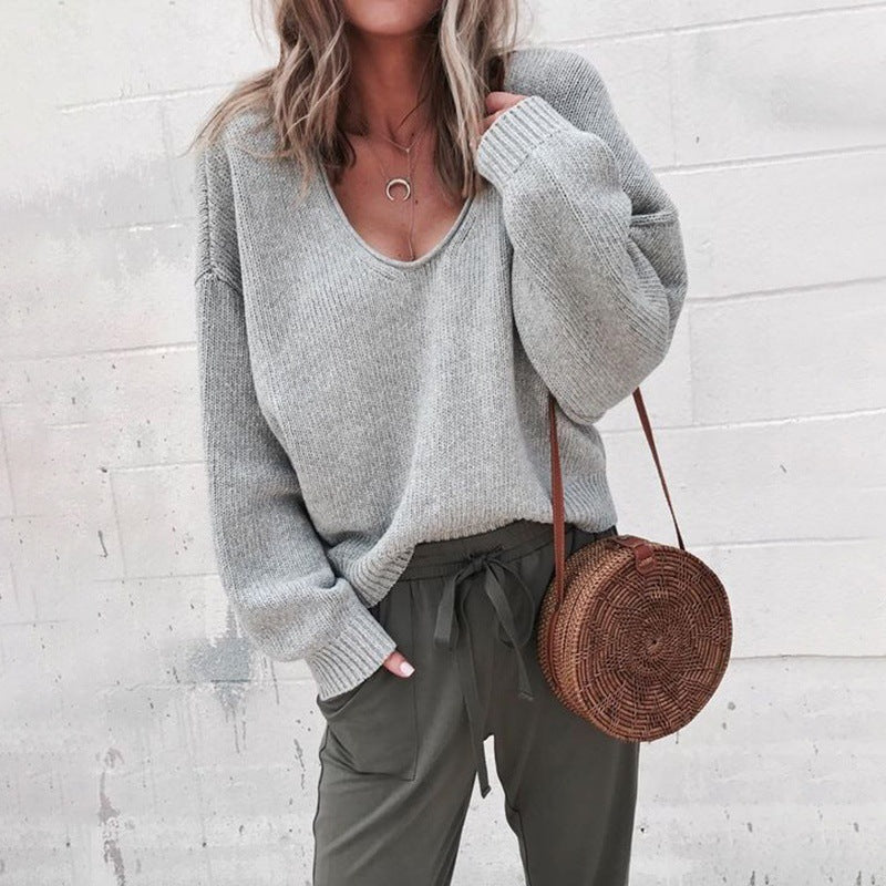 Loose Casual Knit Jumper