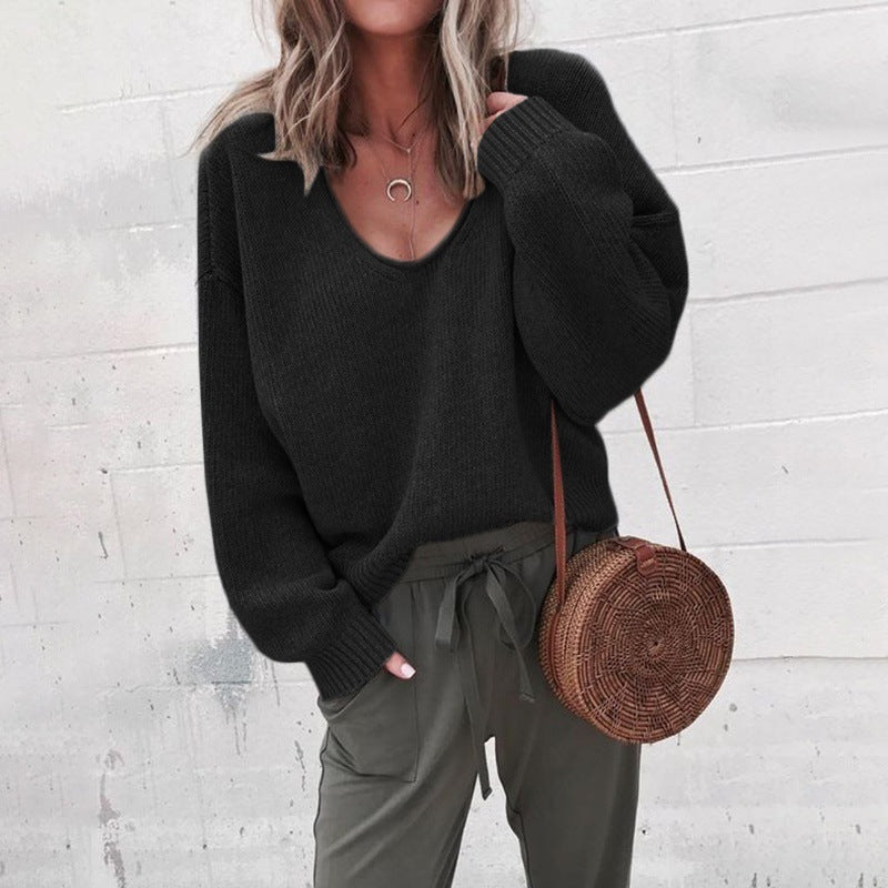 Loose Casual Knit Jumper