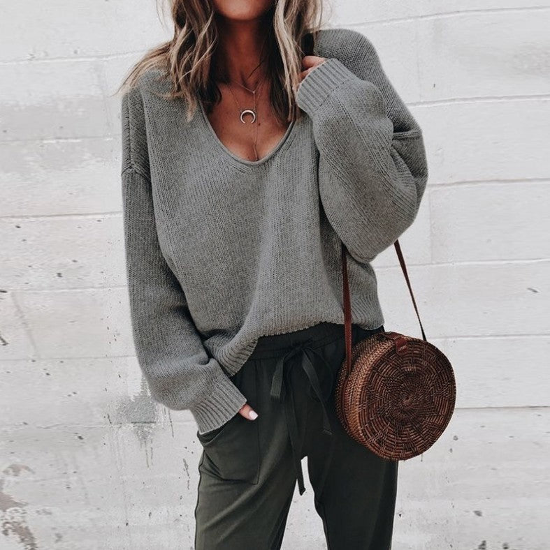 Loose Casual Knit Jumper